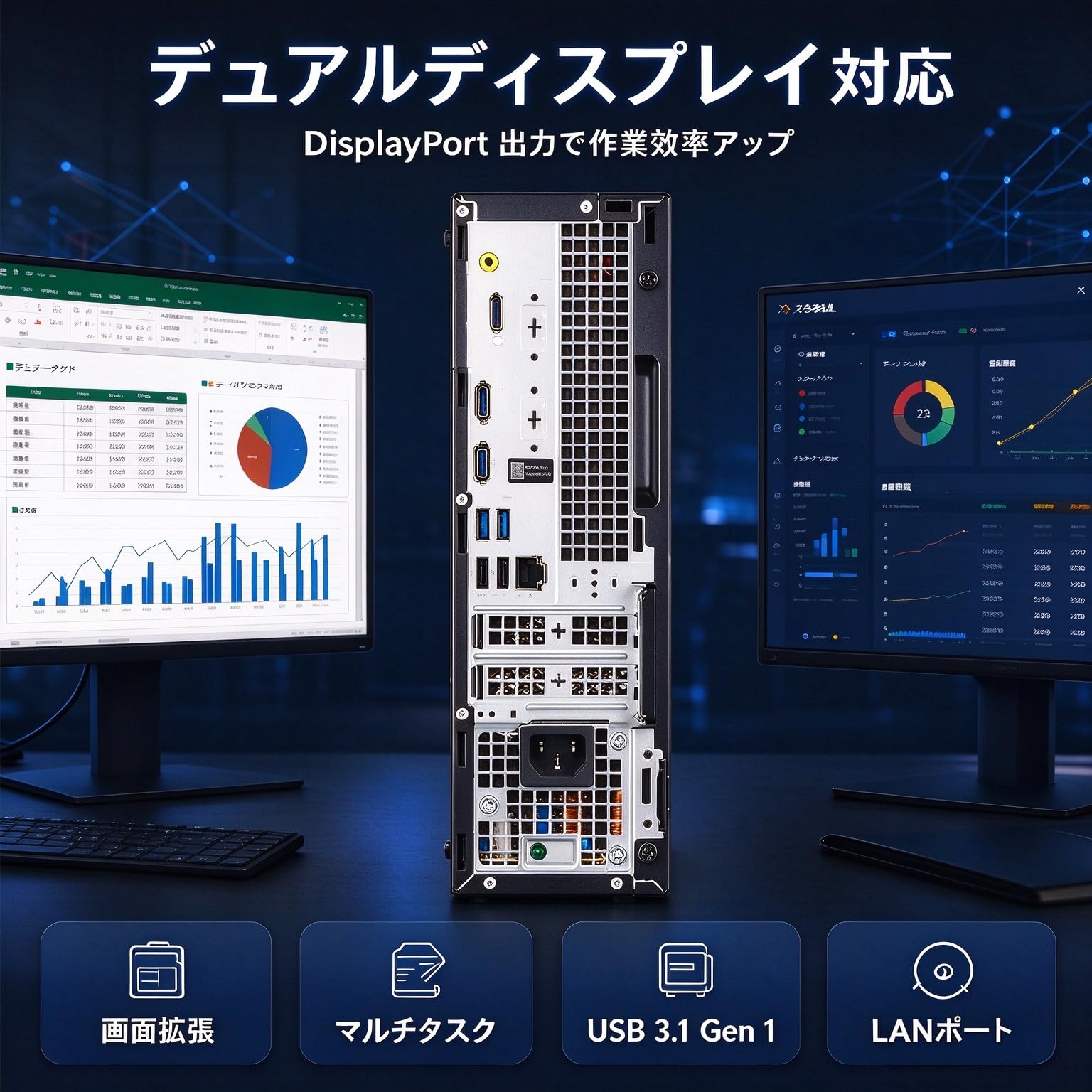 Amazon.co.jp: 【整備済み品】DellデスクトップOptiPlex3060SFFCorei5